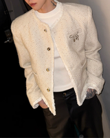 【10.31新作】シャインツイードモードジャケット mf3570