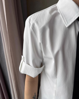Two-Tone Layered Knit Top mf3717