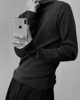 【1.5新作】ピュアウールハイネックニット mf3617