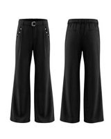 Slim Foot Flare Korean Slacks mf3097