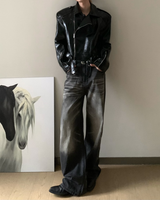 MODEFREAKのモードショートレザージャケット mf3825の画像