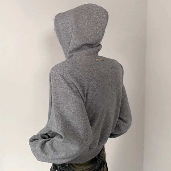 MODEFREAKのシンプルモノトーンパーカー mf2183の画像2