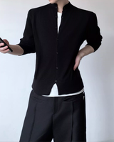 【1.16新作】ハイネッククラシックカーディガン mf3629