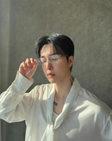 【3.2新作】クリアシルバーモードグラス mf3678