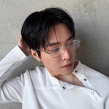 【2.4新作】スクエアフレームコリアングラス mf3654