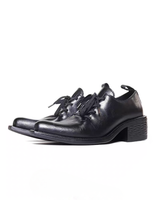 Split-toe mode leather boots mf3636