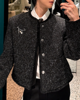 【10.31新作】シャインツイードモードジャケット mf3570