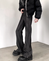 【11.17新作】ストライプフレアデニムパンツ mf3592