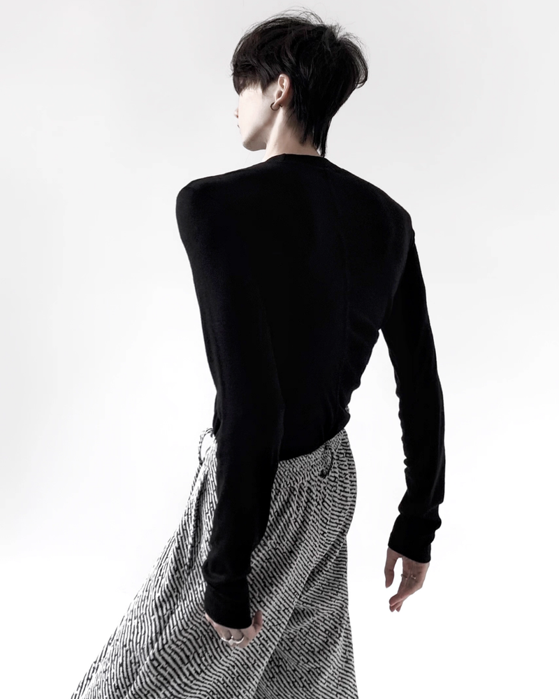 【11.14新作】スリムフィットモードカットソー mf3581