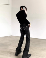 MODEFREAKのヘンリーネックタイトカットソー mf3820の画像