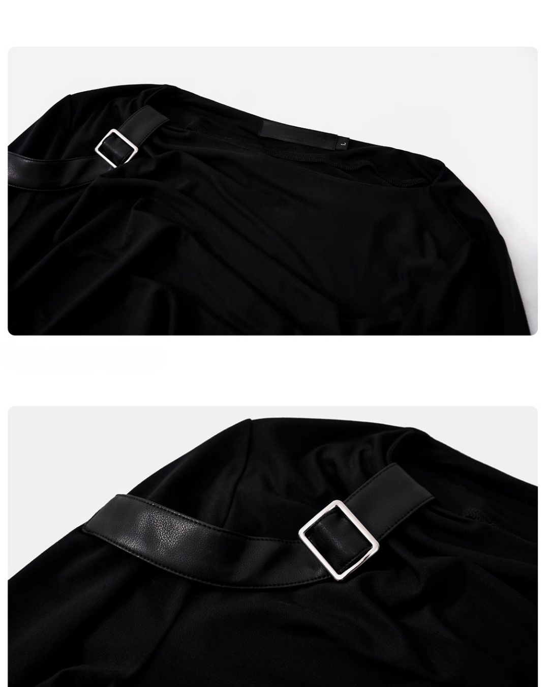 MODEFREAKのバックルデザインモードカットソー mf3540の画像