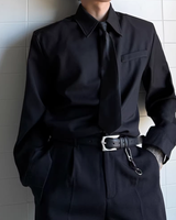 【2.2新作】コリアンシルエットネクタイシャツ mf3656