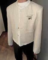 【10.31新作】シャインツイードモードジャケット mf3570