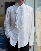 【2.27新作】ヨーロピアンクラシカルフリルシャツ mf3681