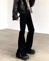 【1.14新作】ホイールエッジモードフレアデニムパンツ mf3615