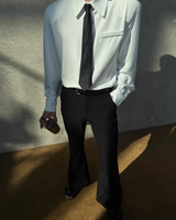 【2.4新作】スリムフレアコリアンスラックス mf3661