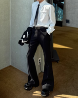 【2.2新作】コリアンシルエットネクタイシャツ mf3656