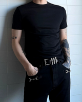 리본 타이 새틴 터치 모드 셔츠 mf3663