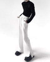 【12.15新作】モヘアタッチハイネックニット mf3607