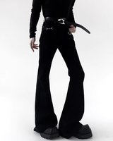 【2.11新作】モードバックルフレアパンツ mf3652