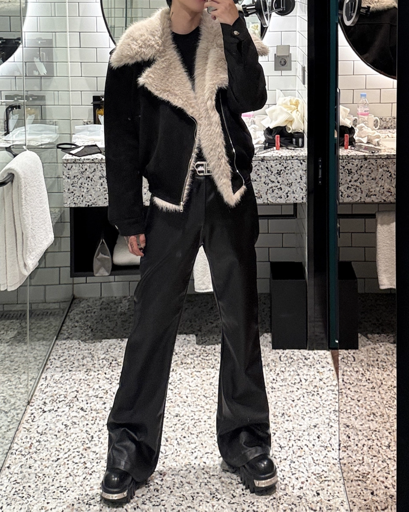 【11.24新作】モードファーショートジャケット mf3588