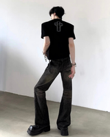 バッククロスニュアンスTシャツ mf3701