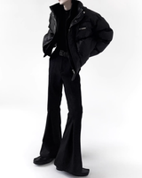 [1.23 New Arrival] Slim Silhouette Flare Slacks mf3639