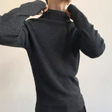 【1.5新作】ピュアウールハイネックニット mf3617