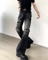 Waxed Mode Denim Pants mf3664 