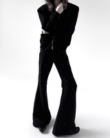 【11.19新作】シャインドットモードフレアパンツ mf3593