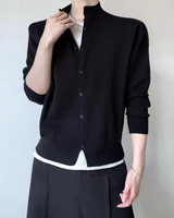 【1.16新作】ハイネッククラシックカーディガン mf3629