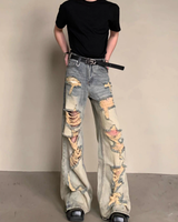 MODEFREAKの【6.12新作】ハイダメージモードデニムパンツ mf3771の画像