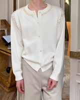 【12.31新作】クラシカルパールカーディガン mf3619