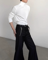 【1.14新作】モードシルエットタートルネックカットソー mf3634