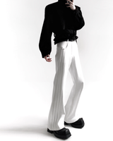 【12.10新作】ラインスタッズフレアパンツ mf3608