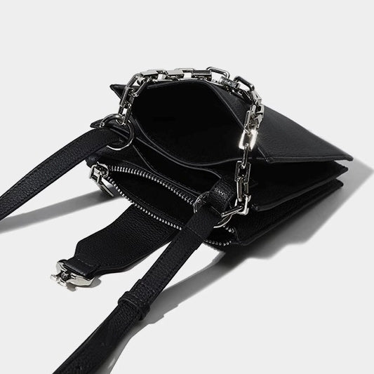 MODEFREAKのチェーンデザインショルダーバッグ mf2198の画像