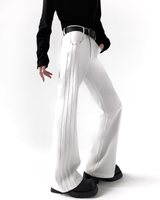 【12.10新作】ラインスタッズフレアパンツ mf3608