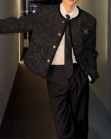 【10.31新作】シャインツイードモードジャケット mf3570