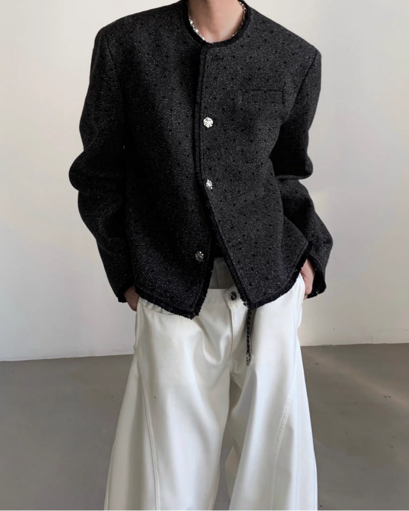 【11.28新作】クラシックモードツイードジャケット mf3583