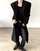 Slim Foot Flare Korean Slacks mf3097