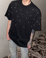 【7.3新作】パールシャインモードTシャツ mf3782
