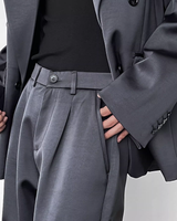 【12.3新作】サテンルーズモードパンツ mf3600