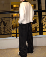 【11.12新作】バイカラーモードルーズカーディガン mf3572