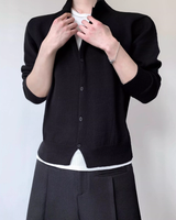 【1.16新作】ハイネッククラシックカーディガン mf3629