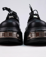 Split-toe mode leather boots mf3636