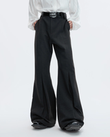 【12.29新作】プリーツフレアモードパンツ mf3624