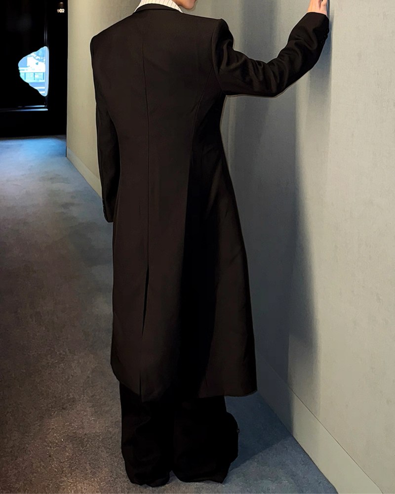 【11.7新作】スタイルアップモードロングコート mf3576