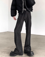 【11.17新作】ストライプフレアデニムパンツ mf3592