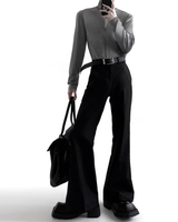 【11.3新作】ハイネックジップアップカットソー mf3565