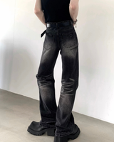 Waxed Mode Denim Pants mf3664 